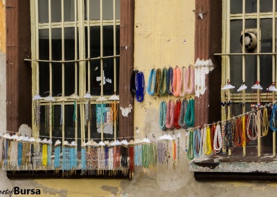 Beaded jewelry in Bursa, Turkey