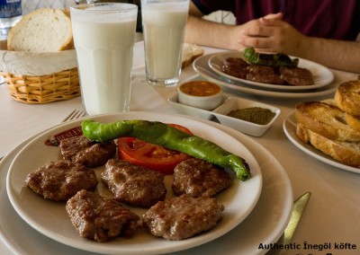 Inegol kofte (meatballs)