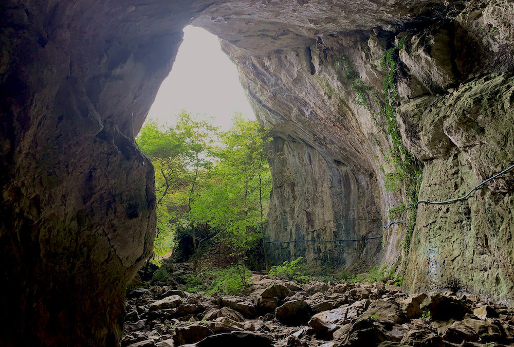 Exploring Deliktas Cave