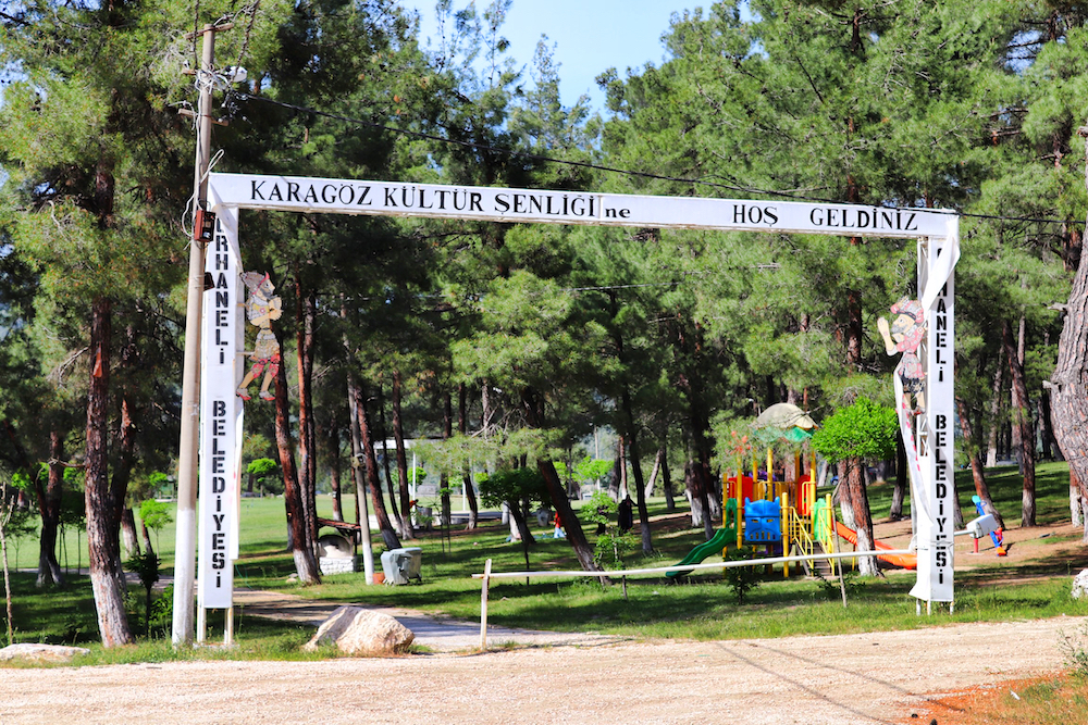 Camping in Karagöz Picnic Area in Orhaneli