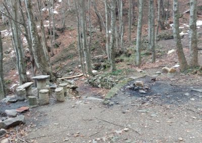 Picnic area along the Water Way